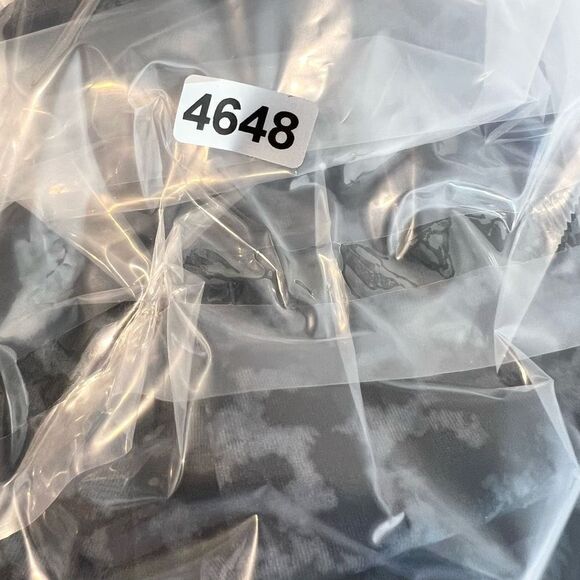 Zyia Active Leggings Women's 12 Blue Stone Leopard Print Cinched Butt High-Rise - Picture 10 of 10